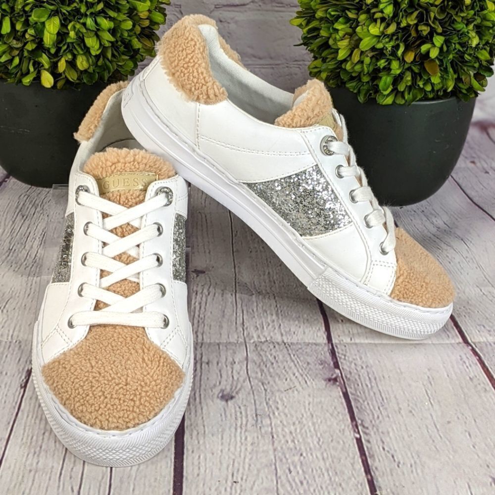 Guess Sparkle Loven3 Low-Top Sneakers